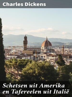 cover image of Schetsen uit Amerika en Tafereelen uit Italië